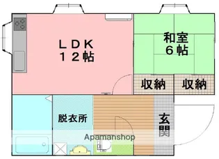 鹿児島県鹿児島市田上台3丁目【一戸建】の間取り