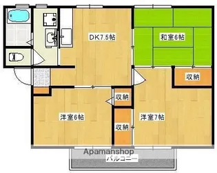 ウィンディア未来【2階】の間取り