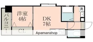 エルシオン平之町【301号室】の間取り