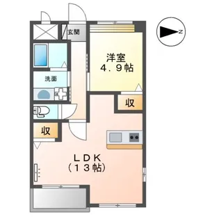 サニーコートM【2階】の間取り