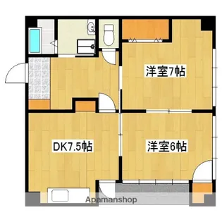 徳永ビル【3階】の間取り