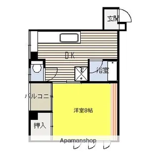 フローリスト87【302号室】の間取り