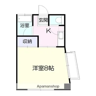 プティシャレー【2階】の間取り