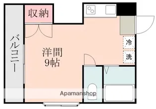 YMO.クレシェ【2階】の間取り