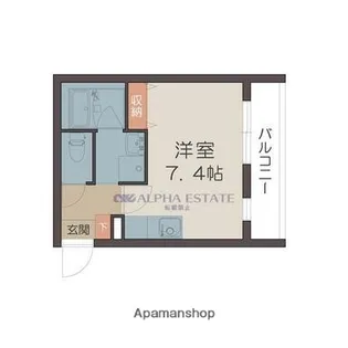 ANGEL(エンジェル)【201号室】の間取り