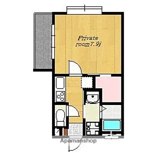 アークレジデンス東谷山【302号室】の間取り