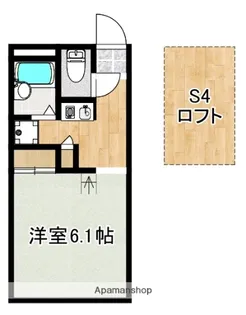 REEGO皷川【101号室】の間取り