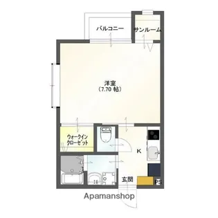 STELLA HOUSE【1階】の間取り