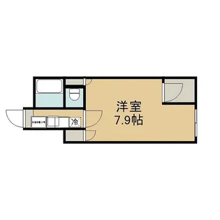 ブリリアントハイツ【202号室】の間取り