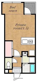 アークレジデンス武【402号室】の間取り