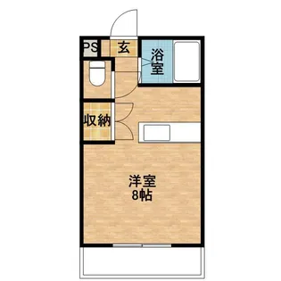 プリモール紫原【403号室】の間取り