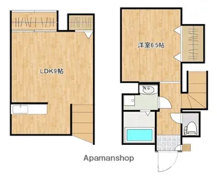 クラリスA棟【1階】の間取り
