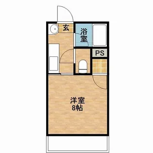 グレイス鴨池壱番館【505号室】の間取り