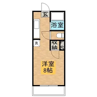 シャンポール南郡元【306号室】の間取り