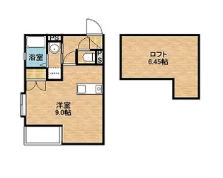 リアライズ・プレイス【0502号室】の間取り