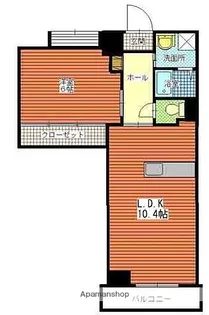 シーサイドパレス南林寺【602号室】の間取り