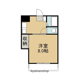 エントピア鴨池【5階】の間取り