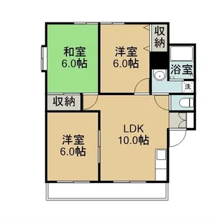 コンフォールM【201号室】の間取り