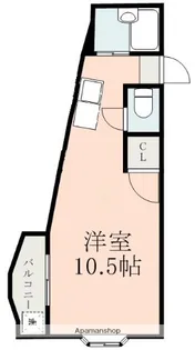 サンパティーク下荒田【3階】の間取り