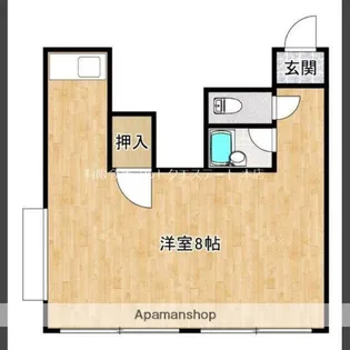 プランドール【3階】の間取り