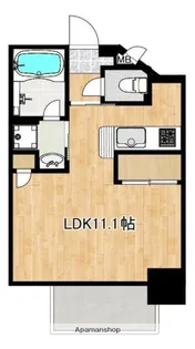 エトワール下荒田【5階】の間取り