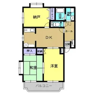 カルム シャトレ【2階】の間取り