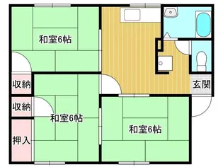 クレフォート【2階】の間取り