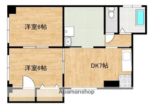 上吉ビル【2階】の間取り