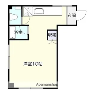 坂元ビル【2階】の間取り