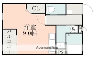 LINKCREST谷山電停南【5階】の間取り