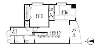 アッサン川路【501号室】の間取り