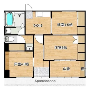 鹿児島県鹿児島市日之出町【一戸建】の間取り