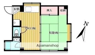 平川ビル【2階】の間取り