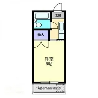 スカイコーポ上拾石【103号室】の間取り