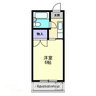 スカイコーポ上拾石【203号室】の間取り