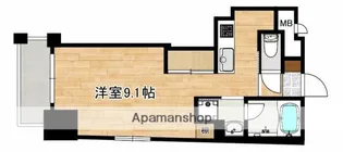 ジュネス騎射場【7階】の間取り