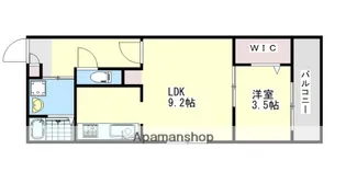 BLISTOL.K【1階】の間取り