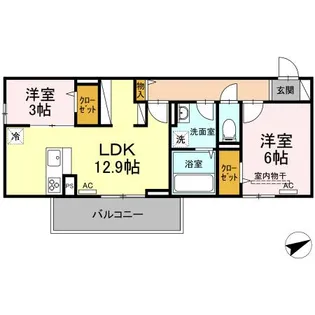 ステラヒルズ【3階】の間取り