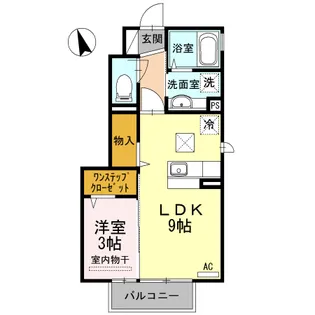 CASA ESPERANZA25【1階】の間取り