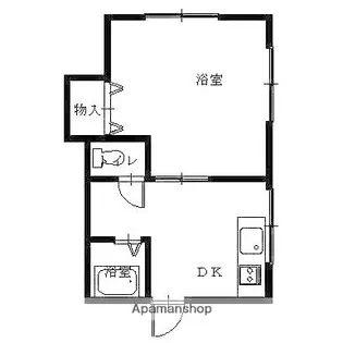 グランヒルC【102号室】の間取り