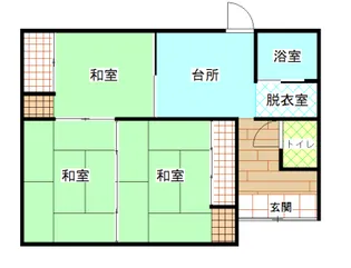 鹿児島県鹿児島市坂之上6丁目【一戸建】の間取り