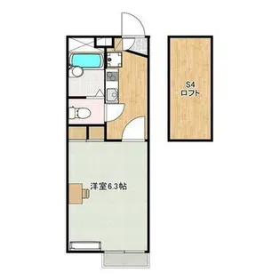 REEGO桜ヶ丘【103号室】の間取り