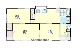 鹿児島県鹿児島市桜ヶ丘5丁目【一戸建】の間取り