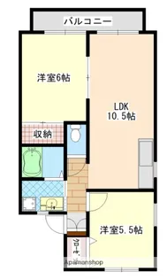 セジュール薬師堂A棟【2階】の間取り