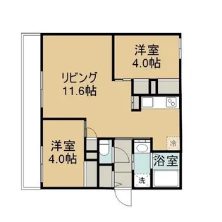オルタンシアS【306号室】の間取り