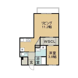 オルタンシアS【307号室】の間取り