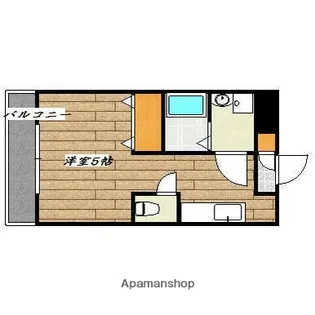 Y’SBLDⅥ【3階】の間取り
