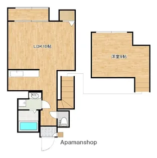 クラリスC棟【105号室】の間取り