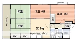 ベネフィス西陵【101号室】の間取り