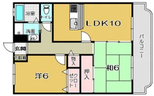 アムールK【101号室】の間取り
